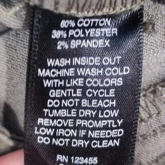 Design Lab skinny stretch olive green women's size 29 - Picture 6 of 13